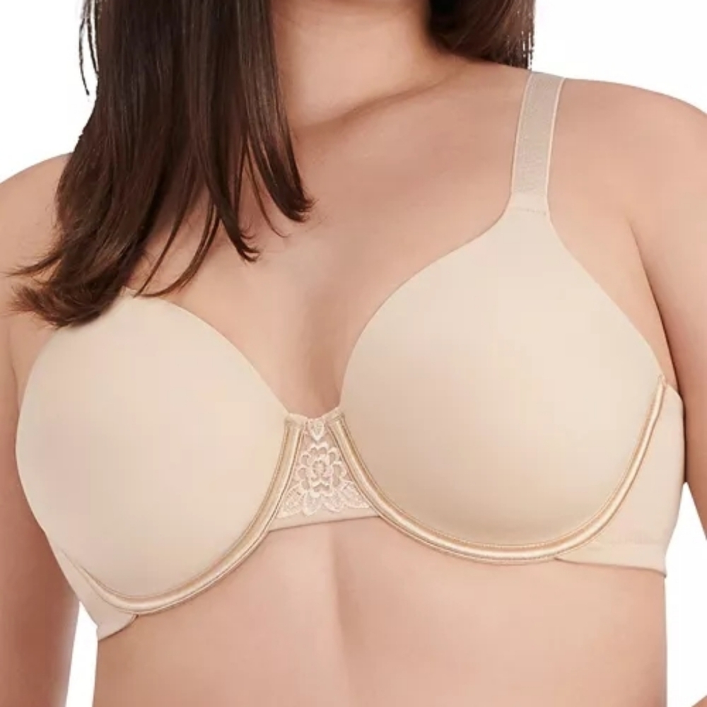 Vanity Fair Beauty Back Full Figure Underwire Bra Damask Neutral 44C
